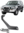 SAFARI V-SPEC SNORKEL TO SUIT MAZDA B2500 BRAVO UN WLAT TURBO DIESEL 2.5L I4
