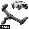 TAG HEAVY DUTY TOW BAR FOR FORD RANGER PY T6.2 P02S YN2S TWIN TURBO DIESEL 2.0L I4 CAB CHASSIS ONLY