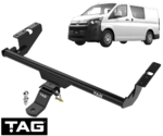 TAG STANDARD DUTY TOW BAR TO SUIT TOYOTA HIACE KDH201R KDH221R KDH223R 1KD-FTV 3.0L I4 LWB ONLY
