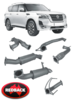 REDBACK EXTREME DUTY EXHAUST SYSTEM W/ MUFFLER DELETE TO SUIT NISSAN PATROL Y62 VK56VD 5.6L V8 WAGON