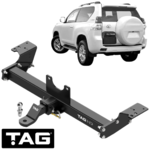 TAG HEAVY DUTY 3-PIECE DESIGN TOW BAR TO SUIT TOYOTA PRADO KZJ120R KDJ155R 1KZ-TE 1KD-FTV 3.0L I4