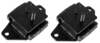 PAIR OF STANDARD FRONT ENGINE MOUNTS TO SUIT TOYOTA LANDCRUISER HDJ100R 1HD-FTE TURBO DIESEL 4.2L I6