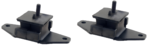 PAIR OF STANDARD FRONT ENGINE MOUNTS TO SUIT TOYOTA LANDCRUISER UZJ100R 2UZ-FE 4.7L V8
