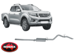 REDBACK EXTREME DUTY EXHAUST SYSTEM W/ LARGE MUFFLER FOR NISSAN NAVARA NP300 D23 YS23DDTT 2.3 I4 UTE