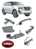 REDBACK EXTREME DUTY EXHAUST SYSTEM W/ LARGE MUFFLER FOR NISSAN PATROL Y62 VK56VD 5.6L V8 WAGON ONLY