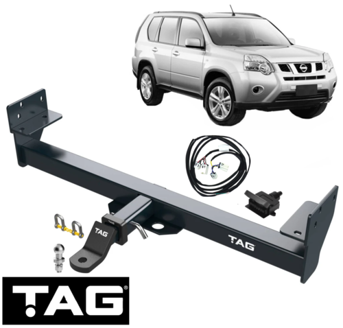 TAG HEAVY DUTY TOW BAR & WIRING KIT TO SUIT NISSAN X-TRAIL T30 QR25DE YD22DDTI 2.2L 2.5L I4