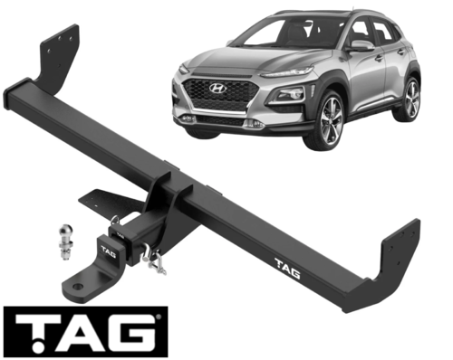 TAG HEAVY DUTY TOW BAR TO SUIT HYUNDAI KONA OS G4NS G4NH G4FP G4FJ TURBO 1.6L 2.0L I4