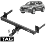 TAG HEAVY DUTY TOW BAR TO SUIT VOLKSWAGEN TIGUAN AD1 AX1 CZPA CZDA CZEA DJVA CHHB TURBO 1.4L 2.0L I4