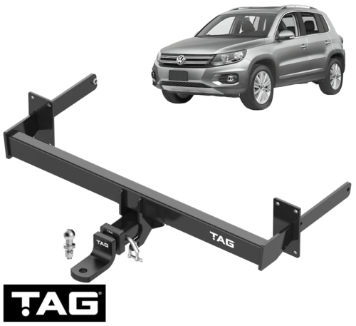 TAG HEAVY DUTY TOW BAR TO SUIT VOLKSWAGEN TIGUAN AD1 AX1 CZPA CZDA CZEA DJVA CHHB TURBO 1.4L 2.0L I4