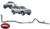 EXTREME DUTY EXHAUST SYSTEM WITH MUFFLER DELETE FOR NISSAN PATROL GU Y61 ZD30DDTI 3.0 I4 CAB CHASSIS