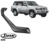 Go to product SAFARI V-SPEC SNORKEL TO SUIT NISSAN PATROL GU Y61 TB48DE 4.8L I6 TILL 09/2004