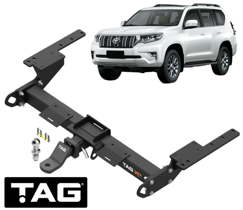 TAG EXTREME RECOVERY (XR) TOW BAR TO SUIT TOYOTA PRADO GDJ150R 1GD-FTV TURBO DIESEL 2.8L I4