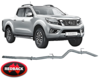 EXTREME DUTY EXHAUST SYSTEM W/ NO MUFFLER FOR NISSAN NAVARA D23 QR25DE 2.5 I4
