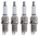 SET OF 4 AUTOLITE SPARK PLUGS TO SUIT SUZUKI VITARA SV420 J20A 2.0L I4