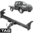 TAG HEAVY DUTY TOW BAR FOR HOLDEN COLORADO RG LWH LWN LVN 2.5 2.8 I4 CAB CHASSIS ONLY