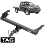 TAG HEAVY DUTY TOW BAR FOR HOLDEN COLORADO RG LWH LWN LVN 2.5 2.8 I4 CAB CHASSIS ONLY