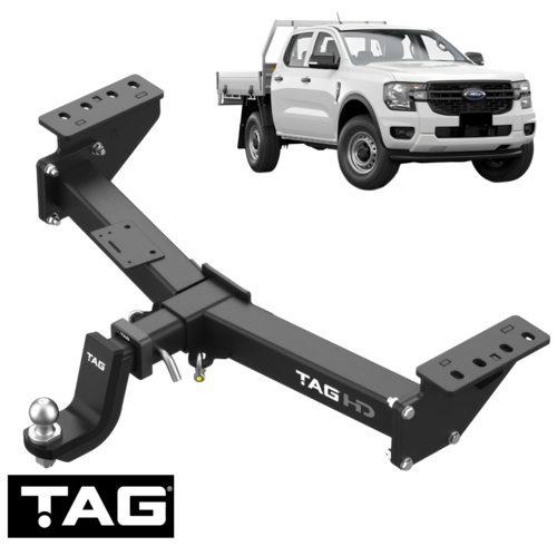 TAG EXTREME RECOVERY (XR) TOW BAR TO SUIT VOLKSWAGEN AMAROK NF DXVA TURBO 2.3L I4 CAB CHASSIS ONLY