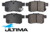 ULTIMA REAR BRAKE PAD SET TO SUIT HONDA ACCORD CP CR J35Z2 J35Y3 3.5L V6