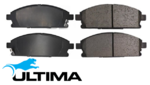 ULTIMA FRONT BRAKE PAD SET TO SUIT NISSAN PATHFINDER R50 VG33E 3.3L V6