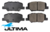 ULTIMA REAR BRAKE PADS TO SUIT MITSUBISHI ASX XB 4B10 4B11 4N13 4N14 TURBO DIESEL 1.8L 2.0L 2.3L I4