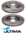 ULTIMA FRONT DISC BRAKE ROTOR SET TO SUIT NISSAN VQ40DE V9X TURBO DIESEL 3.0L 4.0L V6