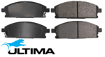 ULTIMA FRONT BRAKE PAD SET TO SUIT NISSAN QD32 QR20DE QR25DE DIESEL 2.0L 2.5L 3.2L I4