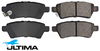 ULTIMA REAR BRAKE PAD SET TO SUIT NISSAN VQ40DE V9X TURBO DIESEL 3.0L 4.0L V6