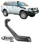 SAFARI V-SPEC SNORKEL TO SUIT MITSUBISHI CHALLENGER PB PC 4D56T 2.5L I4 FROM 12/2009 WAGON ONLY