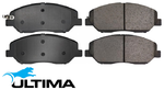 ULTIMA FRONT BRAKE PAD SET TO SUIT HYUNDAI G6DJ G6EA G6DB G6DC 2.7L 3.3L 3.5L 3.8L V6