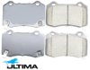 ULTIMA REAR CERAMIC BRAKE PAD SET TO SUIT HYUNDAI SANTA FE DM D4HB TURBO DIESEL 2.2 I4 CHASSIS SU81X