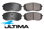 ULTIMA FRONT BRAKE PAD SET TO SUIT HYUNDAI I30 PD G3LE TURBO 1.0L I3