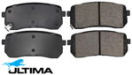 ULTIMA REAR BRAKE PAD SET TO SUIT KIA SORENTO UM G6DC G6DF 3.3L 3.5L V6