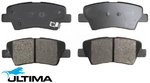 ULTIMA REAR BRAKE PAD SET FOR KIA OPTIMA TF JF G4KJ G4KH TURBO 2.0L 2.4L I4 NON ELECTRIC PARK BRAKE