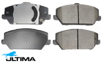ULTIMA FRONT CERAMIC BRAKE PAD SET TO SUIT HYUNDAI SANTA FE TM D4HE 2.2L I4 CHASSIS S381H