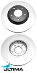 ULTIMA FRONT VENTED DISC BRAKE ROTOR SET TO SUIT MAZDA CX-5 KF PE-VPS PY 2.5L I4