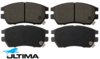ULTIMA REAR CERAMIC BRAKE PADS FOR MITSUBISHI DELICA P02 P03 P12 P04 PD4 4G32 4G64 1.6L 2.0L 2.4L I4