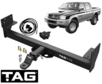 TAG HEAVY DUTY TOW BAR & WIRING KIT TO SUIT MITSUBISHI TRITON MK 6G72 3.0L V6