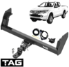 TAG HEAVY DUTY TOW BAR & WIRING KIT TO SUIT MITSUBISHI TRITON ML 4M41T TURBO DIESEL 3.2L I4