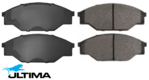 FRONT BRAKE PAD SET FOR TOYOTA HIACE YH50R YH61R YH71R YH51R YH52R YH80R 1YJ 2YC 3Y 1.6L 1.8L 2.0 I4