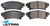 ULTIMA REAR BRAKE PAD SET TO SUIT TOYOTA PRIUS ZVW40R 2ZR-FXE 1.8L I4
