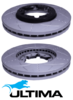FRONT DISC BRAKE ROTORS TO SUIT NISSAN PATROL GU Y61 RD28ETI TD42T TD42TI TD42 TB45E 2.8L 4.2 4.5 I6