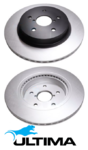 ULTIMA REAR VENTED DISC BRAKE ROTOR SET TO SUIT SUBARU LEVORG VM FA20F FB16 FB16E FA20E 1.6L 2.0L F4