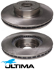 ULTIMA FRONT VENTED DISC BRAKE ROTOR SET TO SUIT SUBARU BP EZ30D 3.0L F6