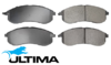 ULTIMA FRONT CERAMIC BRAKE PAD SET TO SUIT MITSUBISHI 4M40 4M40T 4D56T TURBO DIESEL 2.5L 2.8L I4