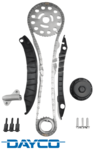 DAYCO UPPER & MIDDLE TIMING CHAIN KIT TO SUIT BMW 5 SERIES 520D N47D20C TURBO DIESEL 2.0L I4