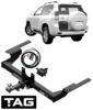 TAG HEAVY DUTY 1-PIECE DESIGN TOW BAR & WIRING KIT TO SUIT TOYOTA PRADO GRJ150R 1GR-FE 4.0L V6