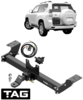 TAG HEAVY DUTY 3-PIECE DESIGN TOW BAR & WIRING KIT TO SUIT TOYOTA PRADO GRJ150R 1GR-FE 4.0L V6