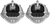 2 X STD FRONT ENGINE MOUNT FOR BMW N45B16 N46B20 N46B20B N46NB20 N43B20A N20B20B N20B20A 1.6L 2.0 I4