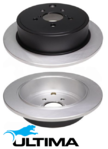 ULTIMA REAR SOLID DISC BRAKE ROTOR SET FOR SUBARU FA20D FA20C EE20 EJ204 FB20A EE20Z FA20E 2.0L F4
