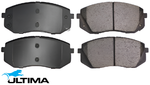 ULTIMA FRONT BRAKE PAD SET TO SUIT HYUNDAI G4FG G4LG D4FD G4FV D4FB D4FE TURBO DIESEL 1.5 1.6 1.7 I4